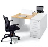 奥之玄办公家具简易办公桌两人位职员桌现代简约组合工作位电脑桌