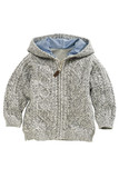 现货 NEXT正品代购男童灰色毛衣外套丹宁色外出服针织外套855-169