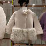 2015海宁皮革城新款美利奴羊羔毛羊剪绒大衣皮草外套短款女装