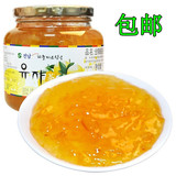 包邮 韩国进口食品 全南蜂蜜柚子茶 办公室早餐冲饮水果茶 580g