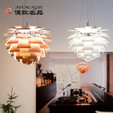 侯歌现代简约客厅松果吊灯宜家餐厅吧台灯咖啡厅创意个性铝材灯具