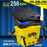 车邦士 电动高压30L洗车器家用便携车载洗车机220v充电锂电池水枪