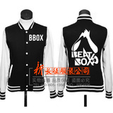 raphip-hop棒球BeatBox美国街头文化B-Box嘻哈BBox 卫衣开衫长袖