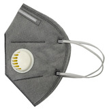 力康HF-K5-2医用防护口罩折叠式PM2.5呼吸阀 活性炭 防雾霾