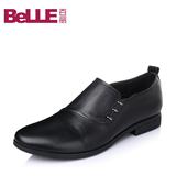 Belle/百丽男鞋春季专柜同款牛皮男单鞋经典皮鞋男3LL02AM5