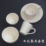 日式餐具套装碗盘陶瓷器创意家用碗碟套装简约高档景德镇特价包邮