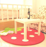 地毯/地垫 宝宝爬行垫 沙发地毯可拆洗春天彩色粉色草莓儿童毛绒