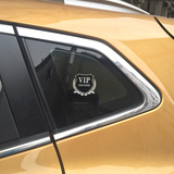 奇瑞A3汽车外饰装饰改装VIP金属麦穗车标贴侧标立体个性配件