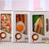 仿真食物煎鱼日本创意iphone6/5手机壳炒饭荷包蛋保护套 包邮