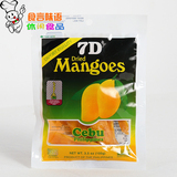 菲律宾进口 7D芒果干 新鲜原味芒果 100g 休闲零食品