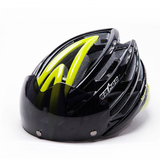 磁吸式山地自行车头盔 一体式骑行头盔带眼镜 风镜头盔装备