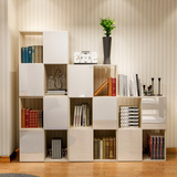 蔓斯菲尔书架落地陈列架烤漆组合书架书柜置物架简易创意小书架