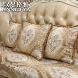 汉思格雅欧式沙发垫 绗缝皮沙发坐垫高档布艺组合沙发巾奢华四季