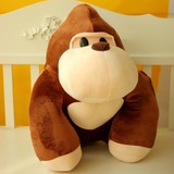 包邮猿猴毛绒玩具 大猩猩公仔 个性布娃娃 生日礼物猴子 创意布偶