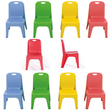 儿童椅子/塑料座椅/幼儿园加厚靠背椅/育才/豪华型幼儿塑料椅