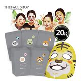 The Face Shop/菲诗小铺奇幻动物脸谱面膜卡通集合20张