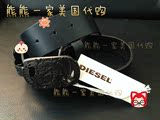 美国代购*Diesel Boichan-R Cintura RLTZ*迪赛男士真皮牛皮皮带~