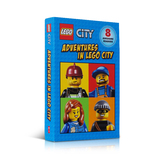儿童英文原版绘本Adventures In Lego City 乐高城市8册 进口图书