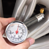 汽车胎压表胎压计 车用轮胎高精度金属胎压监测器 量气压表可放气
