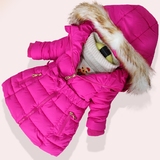 童装女童棉衣儿童冬装2016新款棉袄冬季加厚外套中大童韩版中长款