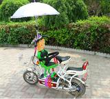 ht踏板摩托车前置软垫座椅 电动车儿童椅子 高脚安全宝宝椅