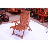 红木家具 老挝大红酸枝躺椅 中式仿古折叠椅 古典休闲椅 新式摇椅