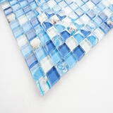 天然贝壳艺术水晶玻璃地中海马赛克瓷砖客厅背景墙卫生间拼图装饰