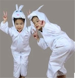 新款儿童服装兔舞演出服男女童婴幼儿宝宝小孩衣服小白兔动物造型