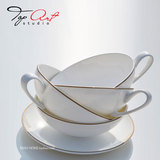 英式红茶杯下午茶高档茶具创意骨瓷水杯欧式咖啡杯碟