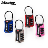 MASTER LOCK/玛斯特锁具 四位字母数字密码锁海关密码锁 密码挂锁