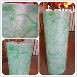 1.2米 青绿色大理石PVC灯罩材料 木艺画格吊顶云石纹理 画个纸