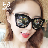 2016新款韩国复古潮GM太阳镜女个性眼睛墨镜圆脸偏光镜男明星眼镜