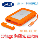 LaCie/莱斯Rugged Thunderbolt 500GB雷电移动硬盘SSD国行9000491