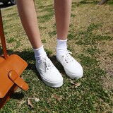 春季新款2016女鞋潮 Kongstyle官网正品 流行休闲舒适系带平底鞋