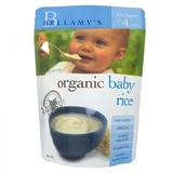 澳洲 贝拉米 米粉Bellamys婴儿有机进口米糊 宝宝辅食125gx1袋装