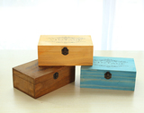 木质首饰盒木质/收纳盒化妆盒梳妆盒木制 大号复古 生日结婚礼物