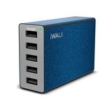 iwalk 多口USB充电器苹果三星华为 手机平板通用 多孔充电头40w