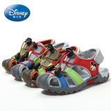 正品迪士尼 米奇童鞋 男童 凉鞋 夏款新款 儿童凉鞋 包头牛皮