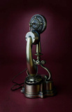派拉蒙拨号电话机 创意全金属转盘电话机 仿古1885TN机械铃声