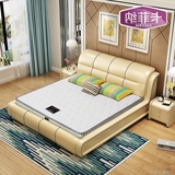 卡菲纳 天然乳胶床椰棕垫卧室席梦思搭配床垫定做现代简约床垫
