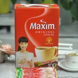 特价秒杀！韩国咖啡 韩国麦馨咖啡 Maxim三合一原味咖啡 100条装