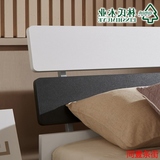 林氏木业板式床简约现代1.2 1.5 1.8米双人床硬板床大床家具YHTJC