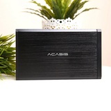 阿卡西斯2.5寸/3.5寸台式机铝合金usb3.0移动硬盘盒SATA3/6G/4TB