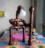 台灯包邮水管灯复古灯个性水管灯复古风格个性台灯复古台灯创意13