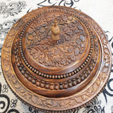 巴基斯坦传统手工艺品批发木雕民族风雕花干果盒家居摆件礼品BM61