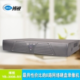 8路网络NVR硬盘录像机单盘位存储硬盘录像机高清监控摄像头专用