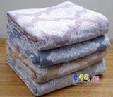 艾莎优品 欧式浮雕全棉纱布毛巾被 纯棉线毯空调毯 夏凉被 盖毯