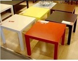 宜家专业代购 IKEA宜家代购 拉克边桌/茶几小桌子/ 白/褐色/绿/黑