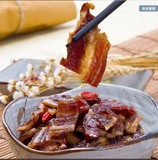隆欣食品 温州特产酱油肉农家自制土猪后腿无烟熏美味腊肉240g