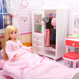 乐吉儿芭比娃娃套装大礼盒梦幻房间公主女孩洋娃娃过家家儿童玩具
